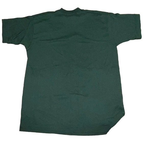 Vintage 90s Three Stooges Golf T-Shirt Drive for Show Put for Moe XL Dark Green - Picture 2 of 5